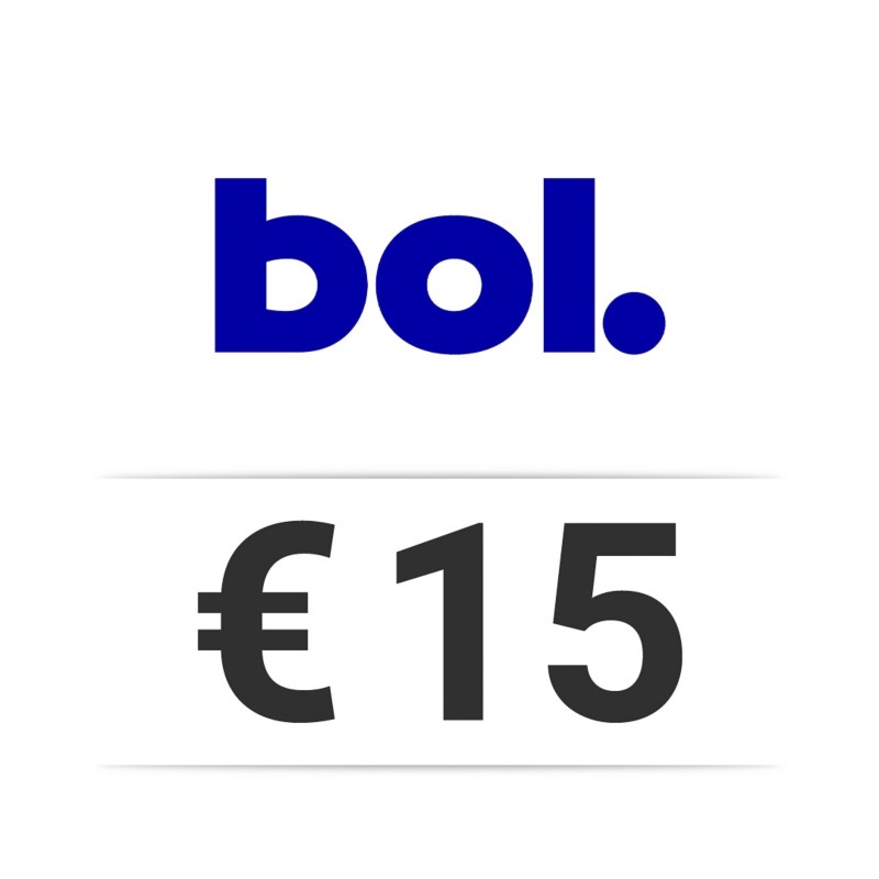 Bol.com voucher ter waarde van € 15