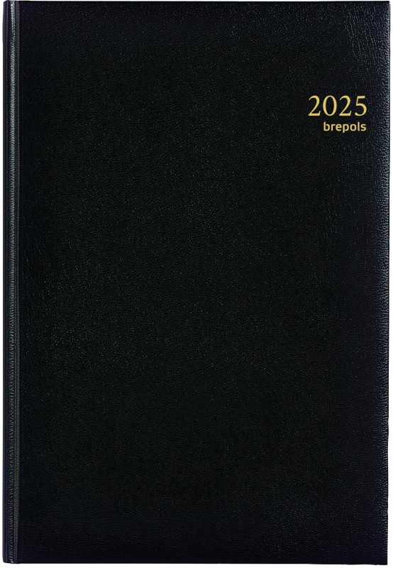 Brepols Omega Agenda 2025 1 Week per 2 pagina's