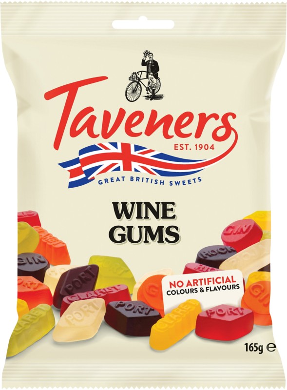 Taveners Wine Gums 165g