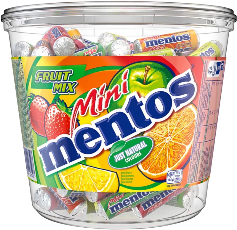 Mentos Mini Fruit Box 120 x 10,5g