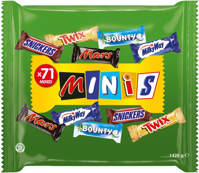 Mars Mixed Minis Beutel 1,425 kg