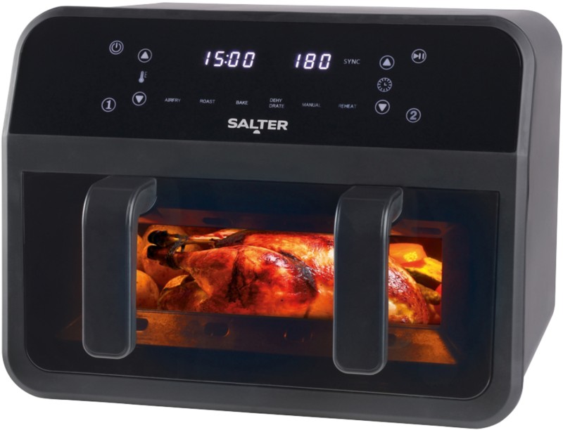Salter Heißluftfritteuse Dual 7 L