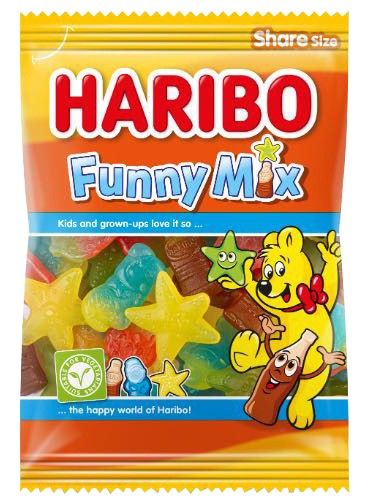 Haribo Funny Mix 185g