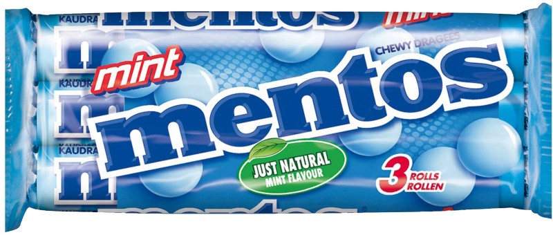 Mentos menthe, set de 3