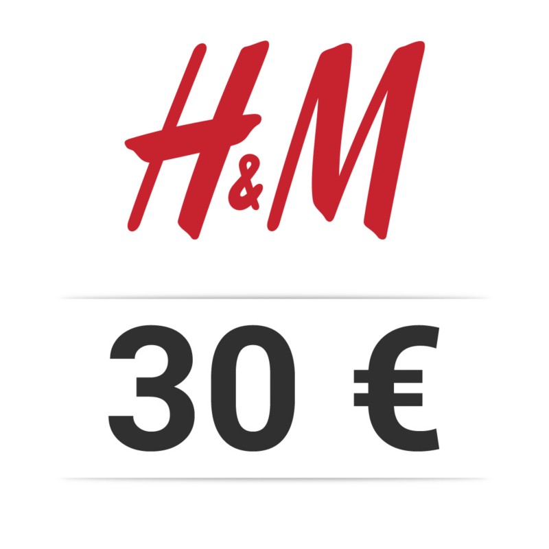 Bon d'achat H&M d'une valeur de 30 €