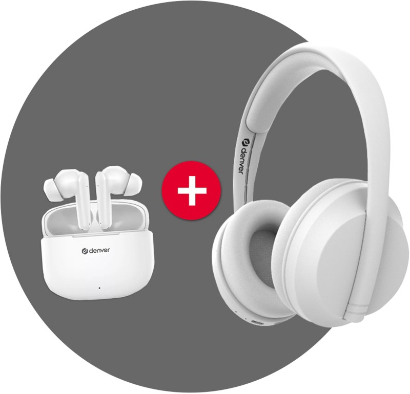 Denver Wireless Headphones Set