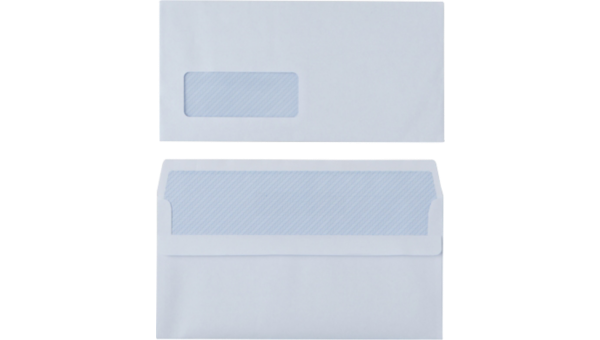 Envelopes with window DL 220 (W) x 110 (H) mm