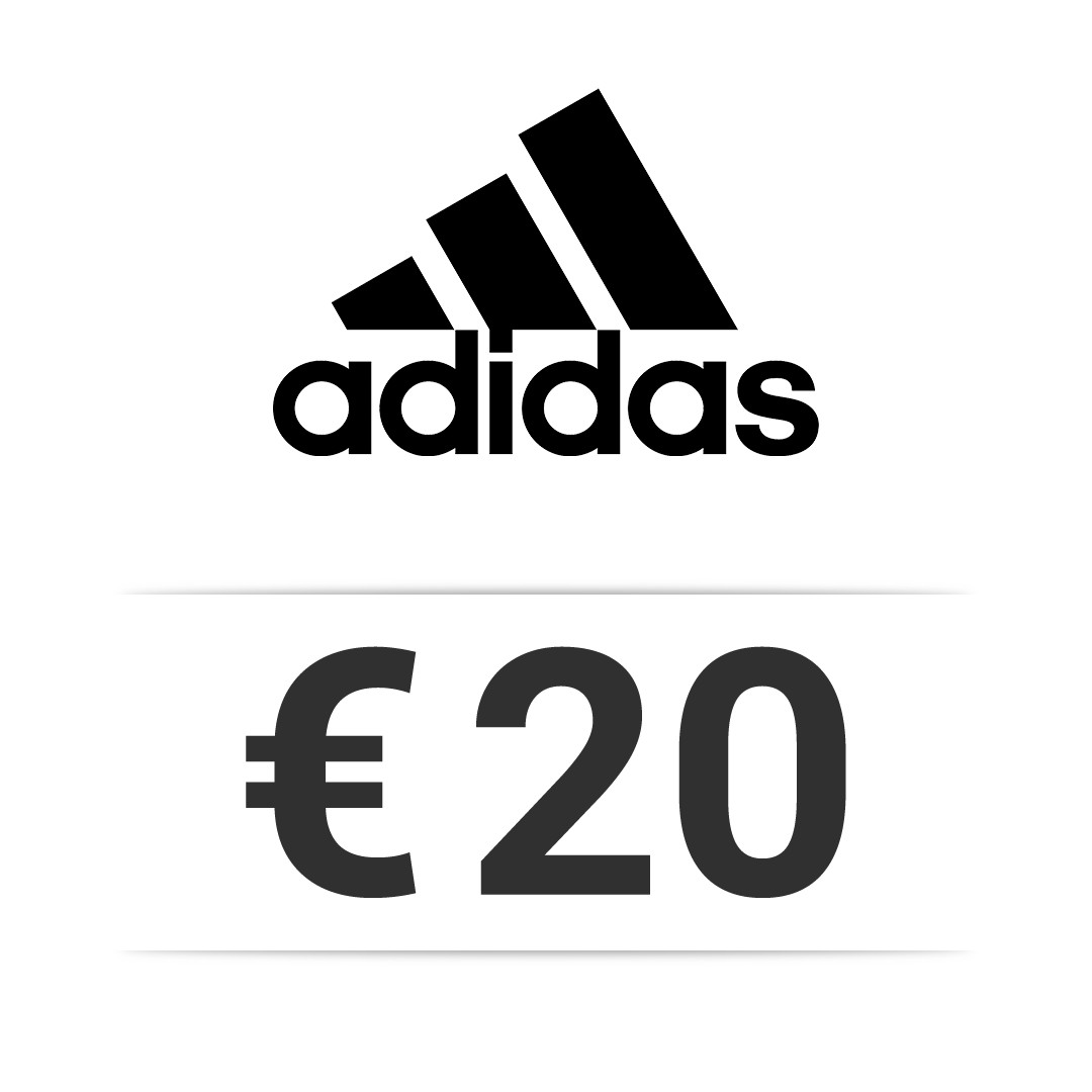 Adidas voucher ter waarde van € 20