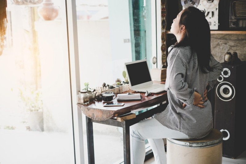 Ein ergonomischer Arbeitsplatz ist sinnvoll