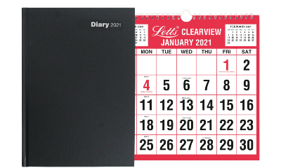 Diaries, Calendars & Planners