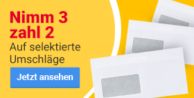 Nimm 3 zahl 2 auf selektierte Umschläge