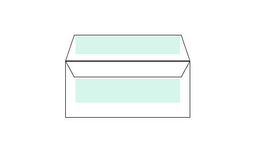 Assortiment d'enveloppes colorées – Différents formats – Mélange