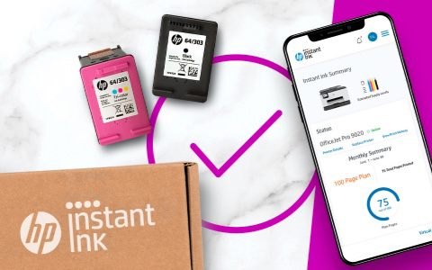 Hp instant ink on sale sign in